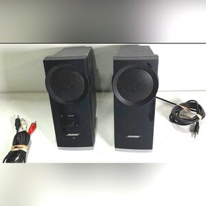 BOSE- Companion 2 Speakers set for PC/Laptops/Netbooks- Black
